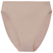 Slip taille haute en coton nu Natori Bliss - Caf Tan