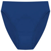 Natori Bliss Bare Cotton High Cut Brief - Dark Cobalt Blue
