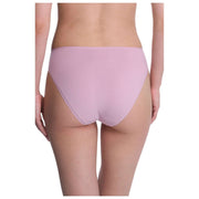 Slip taille haute en coton nu Natori Bliss - Rose Mist Pink