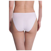 Natori Bliss Bare Cotton High Cut Brief - White