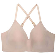Soutien-gorge sans fil lissant dos convertible Natori Cloud Comfort - Light Mocha Tan