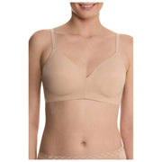 Soutien-gorge sans fil lissant dos convertible Natori Cloud Comfort - Light Mocha Tan