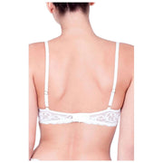 Natori Feathers Plunge T-Shirt Bra - White
