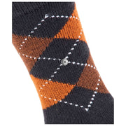 Chaussettes Burlington Preston - Noir/Orange
