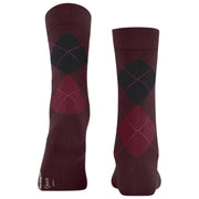Chaussettes Queen Burlington - Rouge/Rose