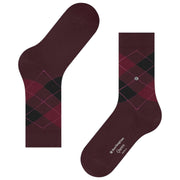 Chaussettes Queen Burlington - Rouge/Rose