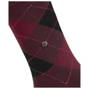 Chaussettes Queen Burlington - Rouge/Rose