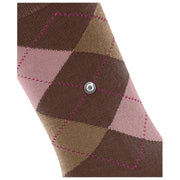 Burlington Marylebone Socks - Brown/Beige/Pink