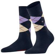 Coffret cadeau de chaussettes de Noël Burlington Everyday - Bleu/gris/violet
