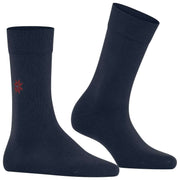 Coffret cadeau de chaussettes de Noël Burlington Everyday - Bleu/gris/violet