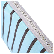 Housse pour ordinateur portable en toile recyclée Roka Brick Lane - Rayure bleue