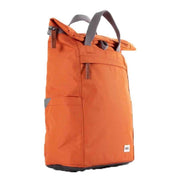 Roka Finchley A Medium Sustainable Canvas Backpack - Atomic Orange