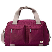 Sac de sport Roka Gatwick en toile recyclée de taille moyenne - Rouge laque cerise