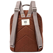 Roka Hampton Small Cotton Canvas Backpack - Lindt Brown