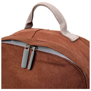 Roka Hampton Small Cotton Canvas Backpack - Lindt Brown