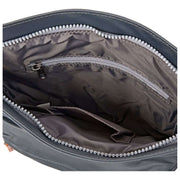 Sac à bandoulière Roka Kennington de taille moyenne en nylon recyclé - Gris Beluga