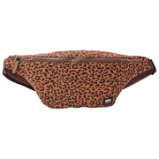 Roka Mill Hill Cotton Canvas Bum Bag - Mini Leopard Brown