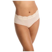 Skarlett Blue Divine Lace Trim Brief - Candlelight Cream