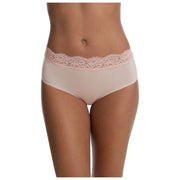 Skarlett Blue Divine Lace Trim Brief - Romance Pink