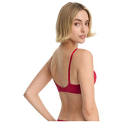 Skarlett Blue Entice Lace Balconette Bra - Scarlet