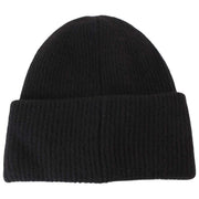 Superdry & Co Bonnet en tricot côtelé Heritage - Noir