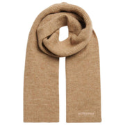 Superdry & Co Soft Rib Knit Scarf - Toasted Coconut Brown