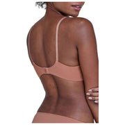 Soutien-gorge balconnet en dentelle Skarlett Blue Entice - Gleam/Orange terre cuite
