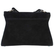 Vivienne Westwood Petit sac à bandoulière en cuir suédé Bianca - Noir