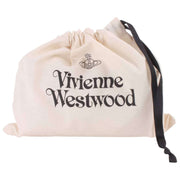 Vivienne Westwood Petit sac à bandoulière en cuir suédé Bianca - Noir