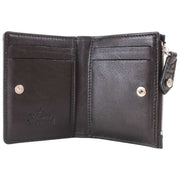 Vivienne Westwood Porte-cartes à rabat fin en relief croco - Noir