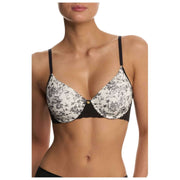 Natori Bliss Perfection Contour Underwire Bra - Toile Print Black/White