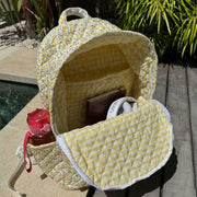 Moon Nude Buttercup Large Backpack - Jaune/Blanc