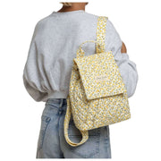 Moon Nude Buttercup Flap Backpack - Blanc/Jaune