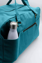 Hindbag Yves Grand Sac de Voyage - Bleu Paon