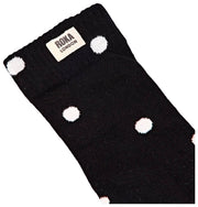 Roka Wimbledon Crew Socks - Black Dot