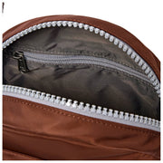 Roka Paddington Petit sac à bandoulière en nylon recyclé - Rocky Road Brown