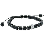 david-van-hagen-golf-bead-agate-bracelet---black-34515560