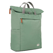 roka-finchley-a-large-recycled-canvas-backpack---frost-green-34462618