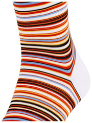 Falke Microblock Chaussettes Hautes - Blanc