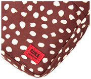 Sac à bandoulière en toile recyclée Roka Bond - Taches marron
