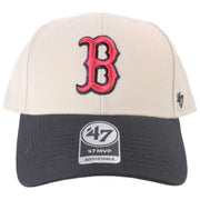 47-brand-mlb-boston-red-sox-two-tone-mvp-cap---natural-creamnavy-34391090