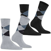 burlington-everyday-argyle-2-pack-socks---heather-grey-34597972