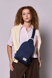 Hindbag Felix Sling Bag - Navy Blue