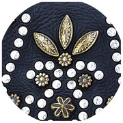 Campomaggi Siena Stud Porte-Téléphone Sac - Noir