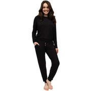cyberjammies-bonnie-slouch-jersey-pyjama-set---black-34514493