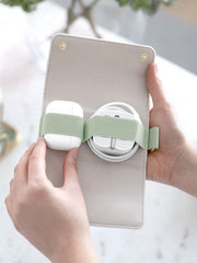 Petit range-câbles Stackers - Vert sauge