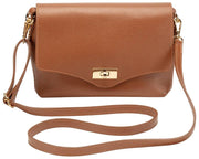 Sac Elie Beaumont Midi Twist - Marron clair