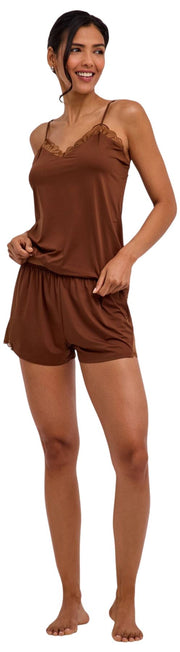 Short Falke Delicate Touch - Deer Brown