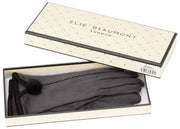 Gants Elie Beaumont Pom Pom - Gris Foncé