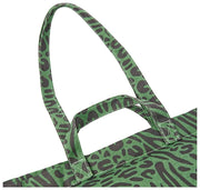 Roka Marylebone Large Cotton Canvas Oversized Tote Bag - Artichoke Green